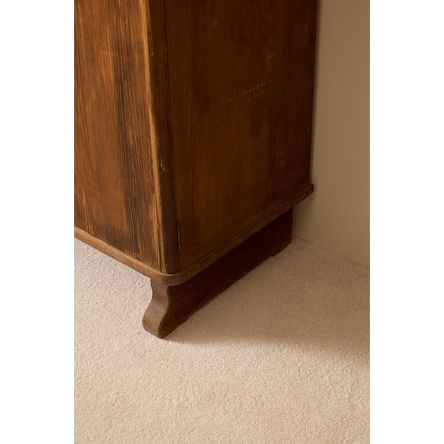 Swedish Pine Cabinet, 1930s For Sale - Image 10 of 11