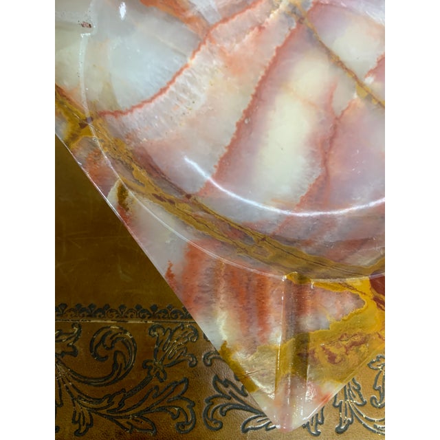 Modern Mid-Century Modern Italian Square Onyx Marble Ashtray For Sale - Image 3 of 7