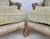 Plush Velvet French Country Fauteuil Armchairs Pair For Sale - Image 11 of 15