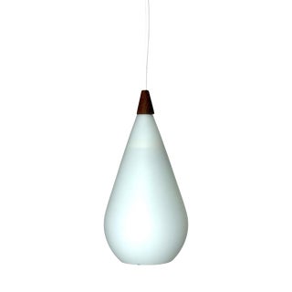 Opal Glass Pendant, 1960s For Sale