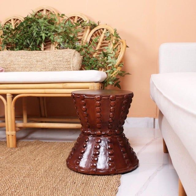 Crafted by our skilled artisans from solid oak wood, this table is meticulously hand-carved to bring nature’s essence into...