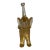 1980s Venetian Glass and Gold Fleck Elephant For Sale