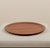 1980s 1980s Handcrafted Extra Large Round Walnut Tray | Small Table Top For Sale - Image 5 of 5