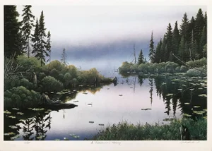 Jake Vandenbrink A Midsummer's Morning Lithograph on Paper