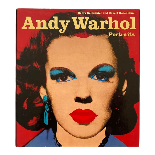 Andy Warhol " Portraits of the Seventies and Eighties " Vintage 1994 Lithograph Print Hardcover Pop Art Book For Sale
