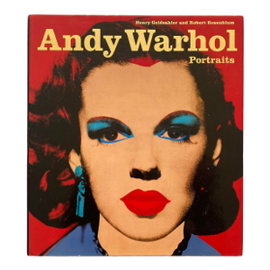 Andy Warhol " Portraits of the Seventies and Eighties " Vintage 1994 Lithograph Print Hardcover Pop Art Book