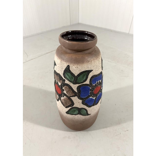 West-German Floor Vase from Scheurich Keramik, 1960s For Sale - Image 4 of 11