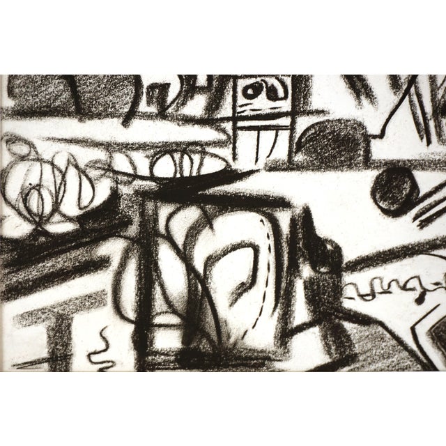 Abstract Expressionism Mid Century Modern East Bay I Abstracted Landscape by Erle Loran For Sale - Image 3 of 4