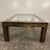 1970s Bernhard Rohne for Mastercraft Acid-Etched Brass and Black Lacquered Coffee Table For Sale In Cleveland - Image 6 of 12
