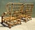 Vintage Grid Rattan High Back Chairs - Pair For Sale - Image 4 of 12