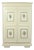 19th‑Century Two‑Door Wardrobe with Internal Drawer and Moulded Details For Sale
