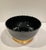 2000s Scallop Edge Chinoiserie Black Bowl For Sale - Image 4 of 4
