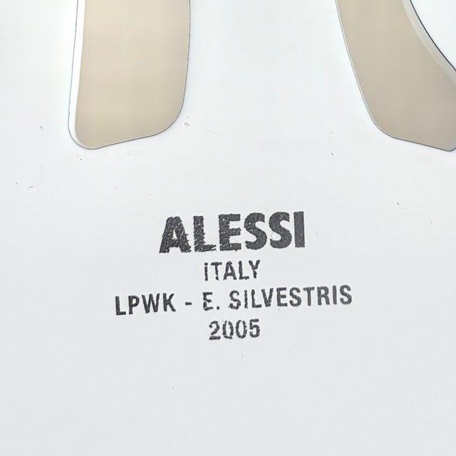 White Alessi Mediterraneo Fruit Bowl Designed in Italy by Emma Silvestris For Sale - Image 8 of 9