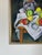 Wood 1990s Vintage Expressionist Still Life Fruit Oil on Canvas Painting, Signed For Sale - Image 7 of 11