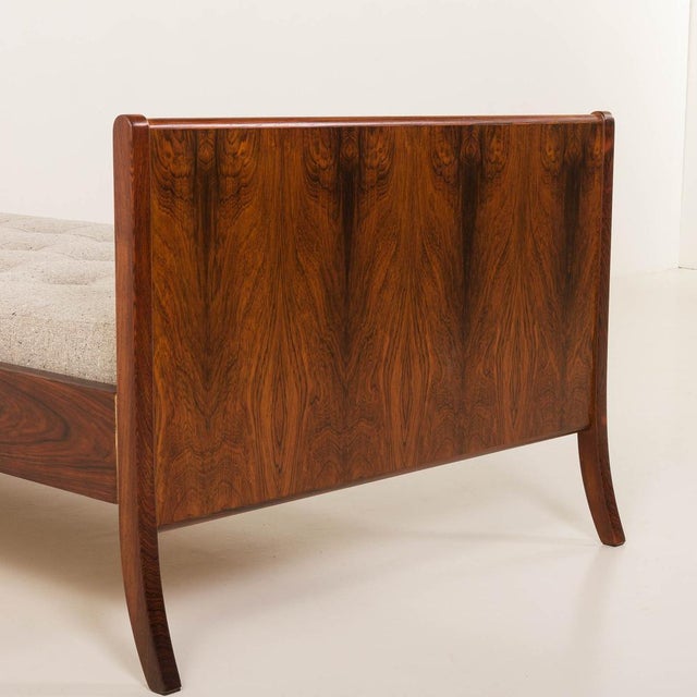 Mid-Century Danish Rosewood Daybed by A. J. Iversen, 1960s For Sale - Image 11 of 14