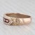 Late 20th Century Antique Name Cigar Band Style Ring 10k Yellow Gold Enamel Size 8.75 Edward For Sale - Image 5 of 7