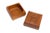 Pair of sculpted solid teak bowls by Sowe Konst Sweden. This pair have beautiful angles. They are the right size for a...