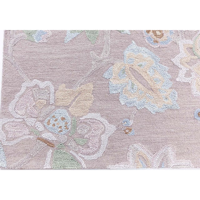 Hand-Tufted Modern Traditional Inspired Rug by Doris Leslie Blau For Sale - Image 4 of 9