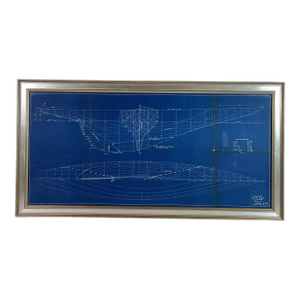 Original Yacht Blueprint for the Q Class Sloop "Tartar"