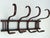 Wall Coat Rack in Bentwood, 1950s For Sale - Image 3 of 9