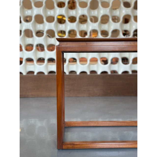 1990s Danish Modern Teak Console Table For Sale - Image 10 of 11