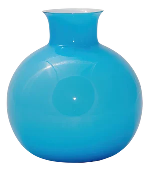 Veart Enameled Murano Vase, 1980s