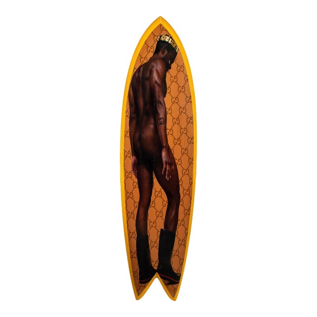 Gucci - Epoxy Resin Surfboard by Bobbi Bennett For Sale