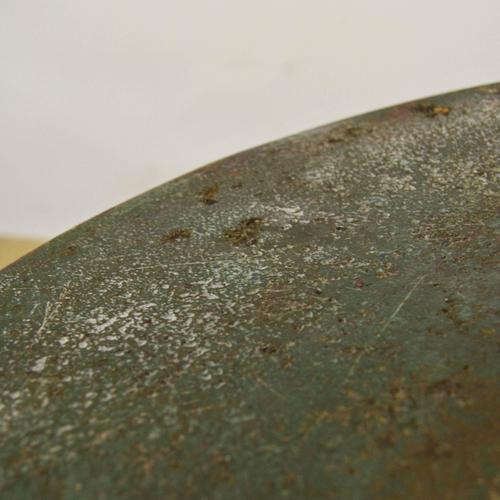 Round Industrial Coffee Table, 1950s For Sale - Image 4 of 9