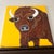2020s Samuel the Buffalo - Acrylic on Canvas by Melinda McLeod For Sale - Image 5 of 8