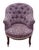 Antique Victorian Ladies Tub Bedroom Chair, 19th Century For Sale - Image 3 of 8