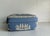 Blue Vintage Wedgwood Pale Blue Jasperware Trinket Box With Lid, Neoclassical Relief For Sale - Image 8 of 12
