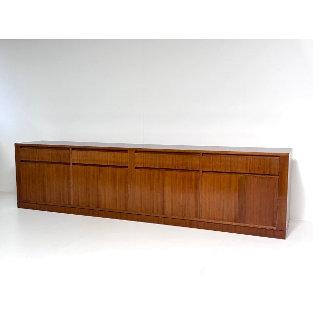 Mid-Century Sideboard in Veneered Wood, 1960s For Sale - Image 16 of 17