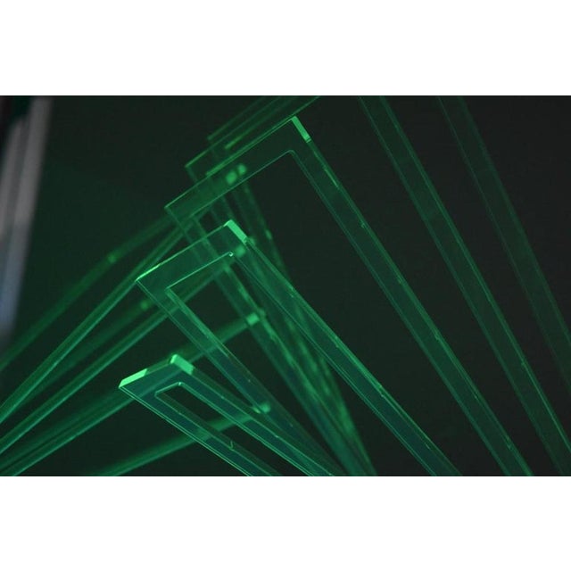 Teos Cube Illuminated Sculpture by James Rivière, 1970 For Sale - Image 7 of 14