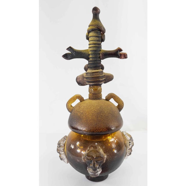 Mid-Century Figurative Art Glass by Iestyn Davies For Sale - Image 4 of 13