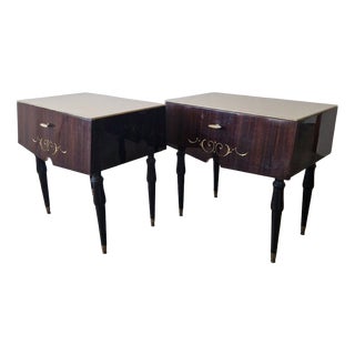 Mid-Century Modern Nightstands, 1960s, Set of 2 For Sale
