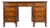 Vintage Burr Walnut Pedestal Desk, 1920 For Sale