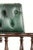 Chesterfield Office Chair in Green Flamed Cowhide Leather For Sale - Image 12 of 14