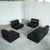 Sectional Sofa Set in Leather by Durlet, 1970s, Set of 5 For Sale - Image 12 of 18