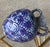 Late 20th-Century Safi-Style Earthenware Dual-Handled Pottery Vessel Drenched in Deep Cobalt Blue & Byzantium Purple, Mexico For Sale - Image 14 of 18