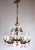Brass and Porcelain 5-Light Chandelier by Peris Andreu, 1940s, in Very Good conditions. Designed 1920 to 1949 This piece...