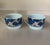 Ceramic Antique Haviland Dammouse Tea Cups and Saucers Set- C.1880's For Sale - Image 7 of 12