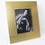 Gold Umberto Mascagni Gilded Aluminum Picture Frame, Italy 1970s For Sale - Image 8 of 13