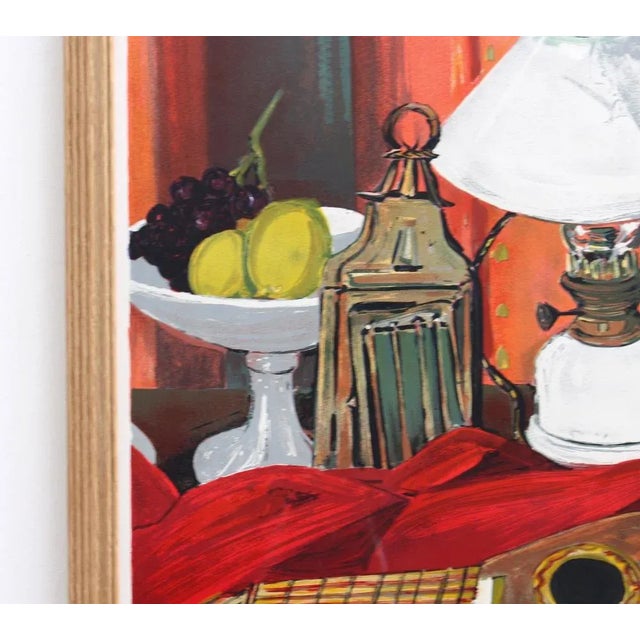 Vintage French Exhibition Poster by Yves Brayer for Galerie de Paris, 1969 For Sale - Image 8 of 12