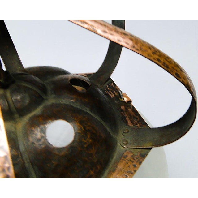Glass 20th Century Glass Pendant Lamp, Austro-Hungary, 1890s For Sale - Image 7 of 18