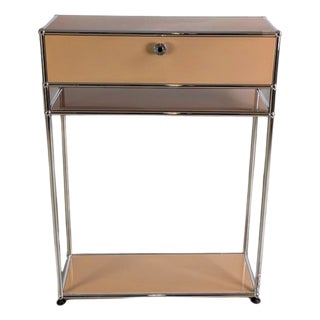 Side or Bedside Table by Fritz Haller and Paul Schärer for USM Haller For Sale