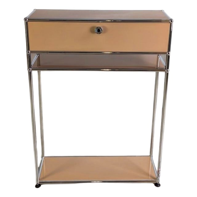 Side or Bedside Table by Fritz Haller and Paul Schärer for USM Haller For Sale