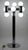 Mid 20th Century Robert Sonneman Molecular Metal Table Lamp For Sale In Miami - Image 6 of 6