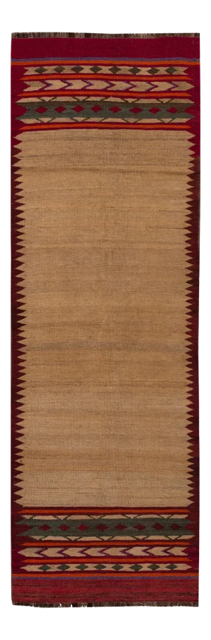 21st Century Contemporary Kilim Runner Rug 3' 2'' X 9' 1''.