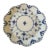 1960s Royal Copenhagen Blue Fluted Full Lace Porcelain Plate For Sale