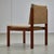 Angular Teak and Leather Chair with Copper Details, 1970s For Sale - Image 10 of 18
